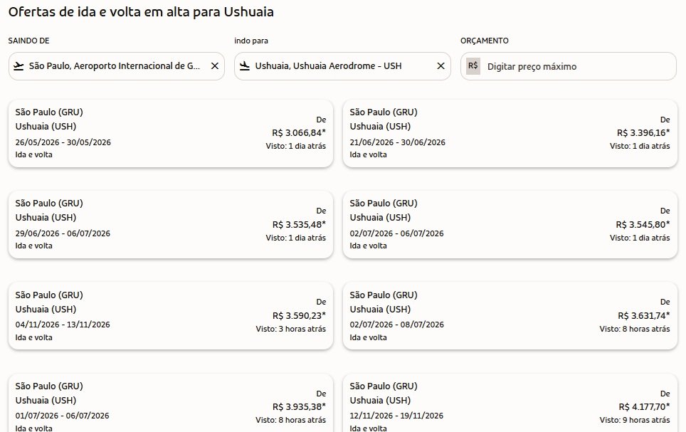 Gol abre voo direto São Paulo-Ushuaia em julho de 2026 - Imagem do artigo original