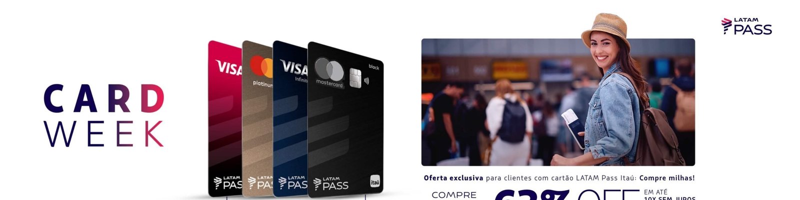Desconto na compra de milhas LATAM Pass chega a 63% - Imagem do artigo original