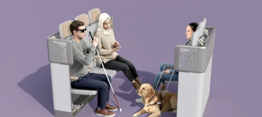 Airbus lança cabine adaptada para cadeiras de rodas - Imagem do artigo original