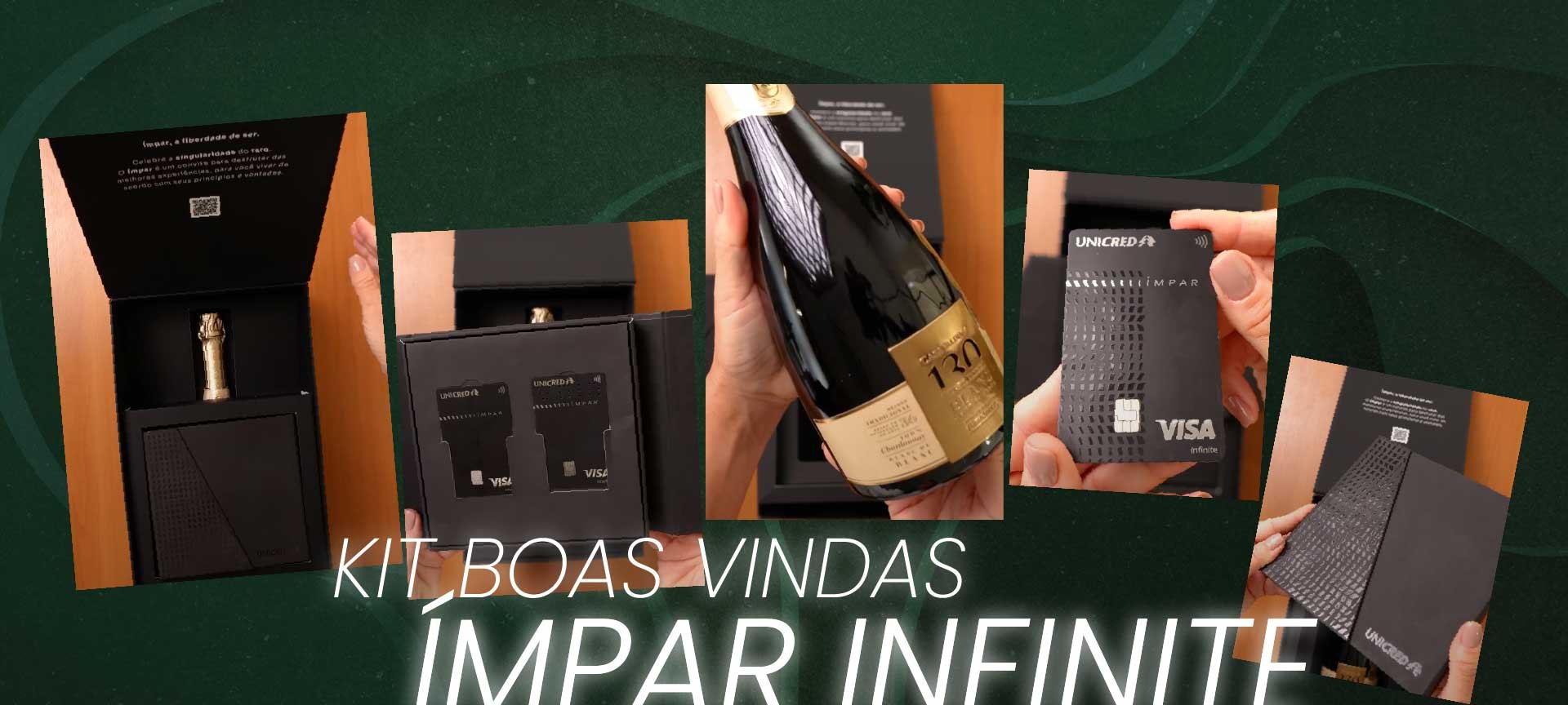 Visa Infinite ÍMPAR da Unicred traz kit premium exclusivo - Imagem do artigo