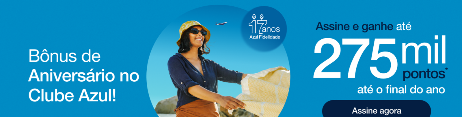 Clube Azul oferece até 175% de bônus até 7 de agosto - Imagem do artigo original