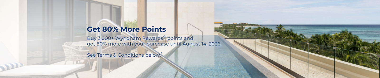 Wyndham Rewards oferece até 90% de bônus na compra - Imagem do artigo original